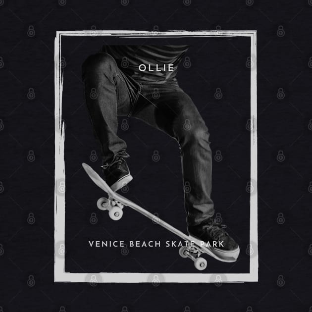 Ollie - Venice Beach Skate Park - Back by Stitch & Stride